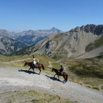 queyras à cheval
